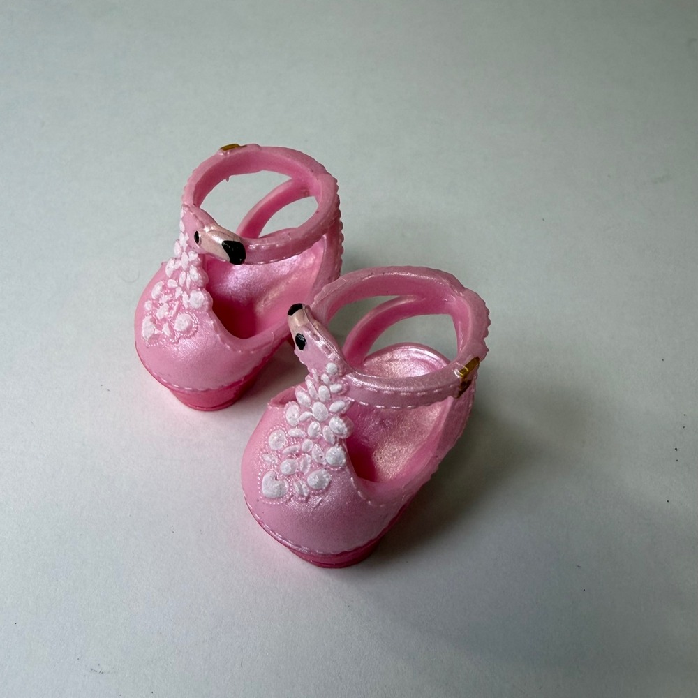 Na Na Na Surprise Teens Doll Pink Flamingo Platform Heels Shoes Accessories